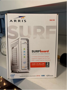 ARRIS SURFboard SB6190 DOCSIS 3.0 Cable Modem